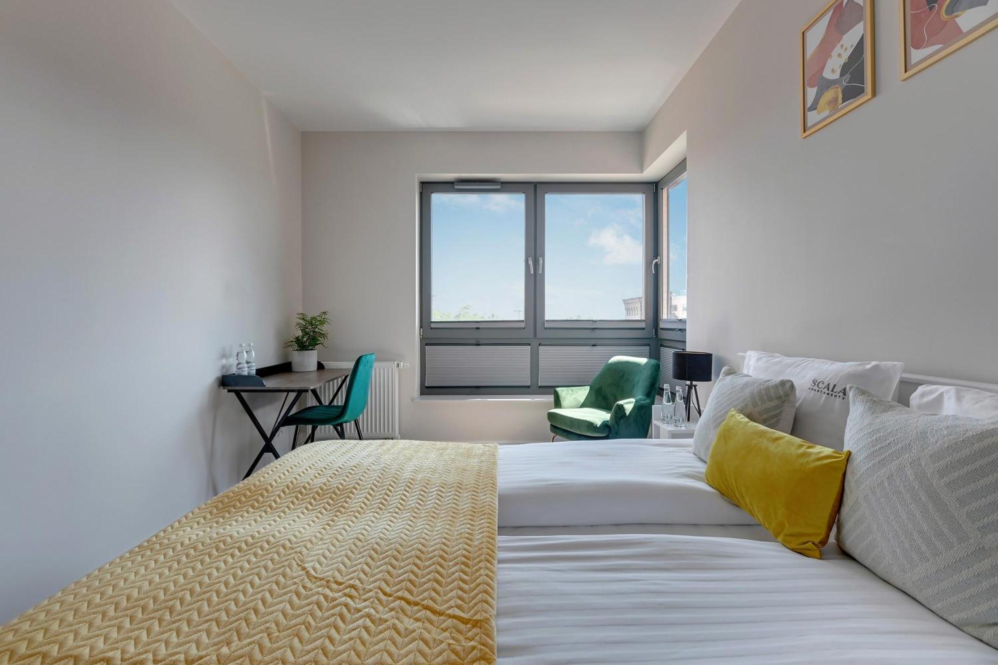 Scala City Center Apartments With Parking By Lion Apartments กดัญสก์ ภายนอก รูปภาพ