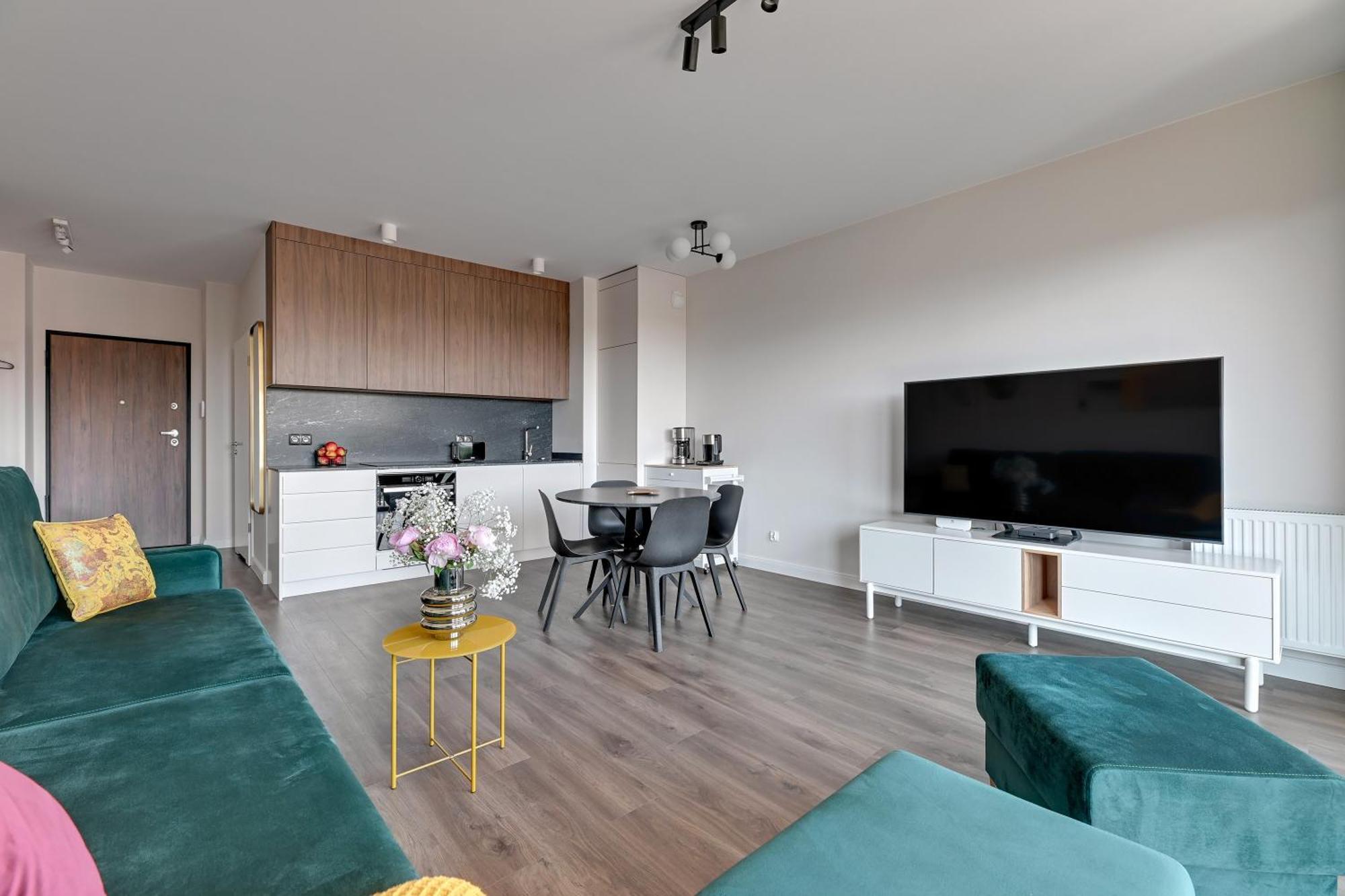 Scala City Center Apartments With Parking By Lion Apartments กดัญสก์ ภายนอก รูปภาพ
