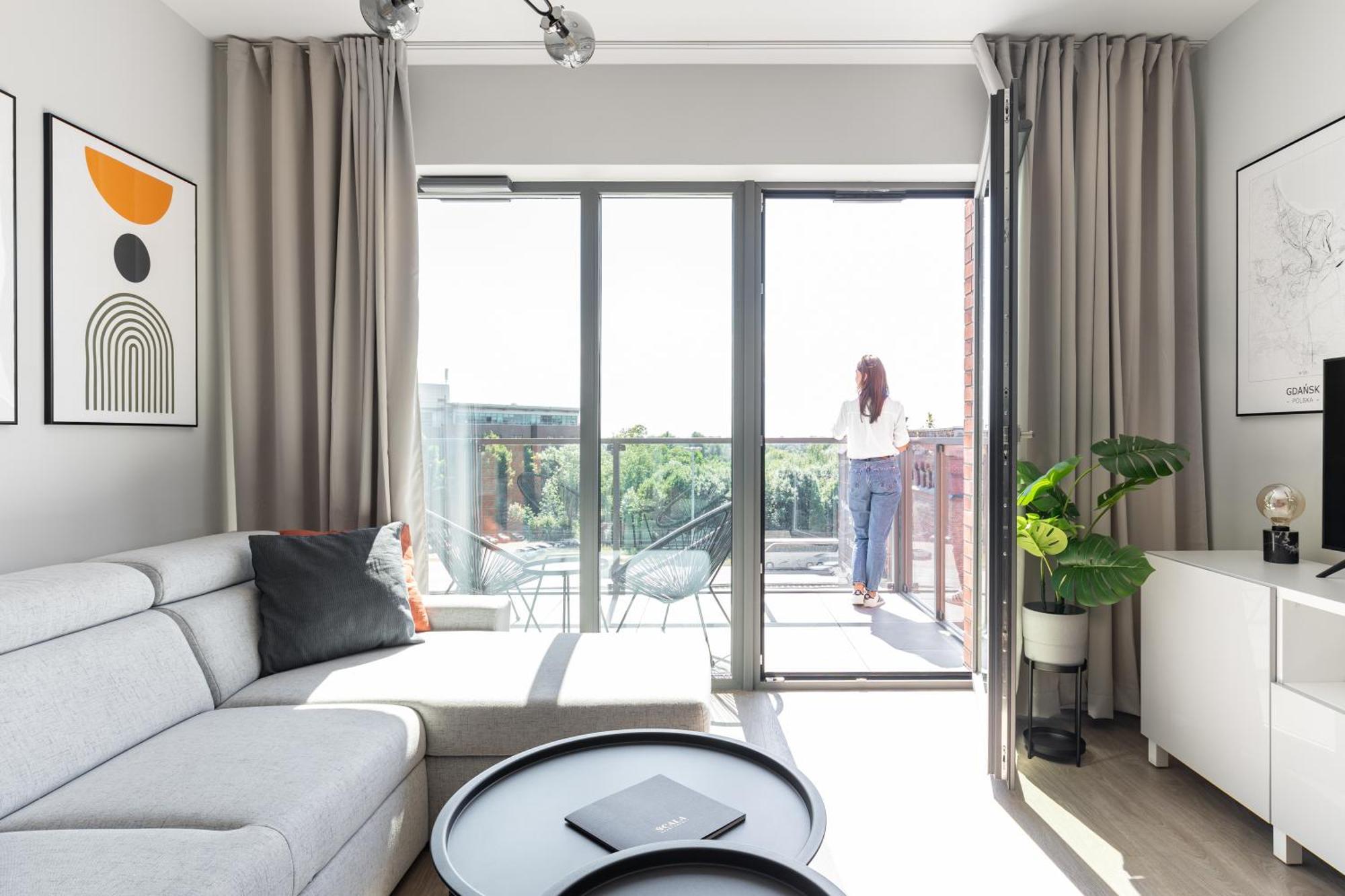 Scala City Center Apartments With Parking By Lion Apartments กดัญสก์ ภายนอก รูปภาพ