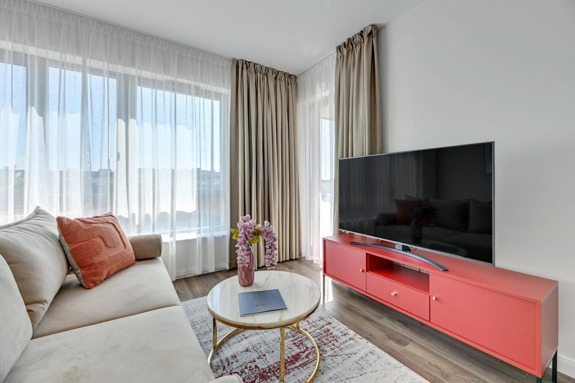 Scala City Center Apartments With Parking By Lion Apartments กดัญสก์ ภายนอก รูปภาพ
